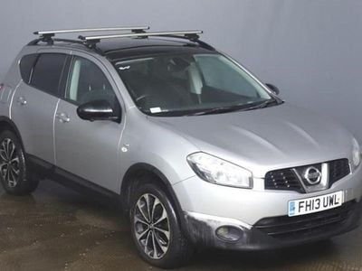 Silver metallic Used 2013 Nissan Qashqai 360º SUV | £3,195 (Fair price)
