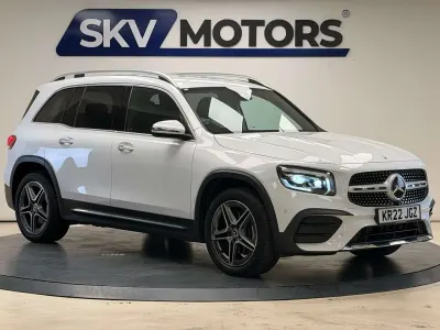 Used Mercedes GLB200 AMG Line Premium 163 HP (119 kW) 2022 White SUV