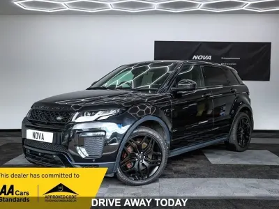 Używany Land Rover Range Rover evoque HSE Dynamic 240 KM (176 kW) 2018 Czarny SUV
