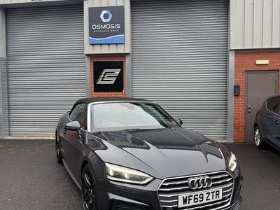 Grey Used 2019 Audi A5 Cabriolet S-Line Cabriolet | £11,995 (Super price)