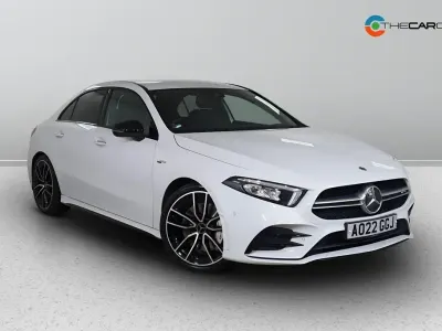 Begagnad Mercedes A35 AMG Premium 2022 Vit Sedan