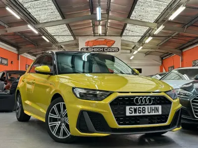 Used Audi A1 S-Line 2019 Yellow SUV