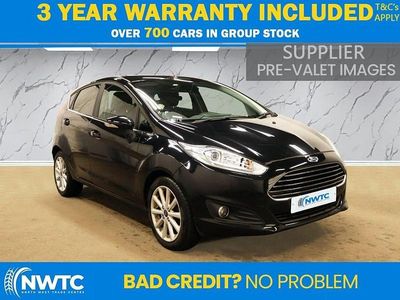 Used Ford Fiesta Titanium 100 HP (73 kW) 2016 Black Hatchback