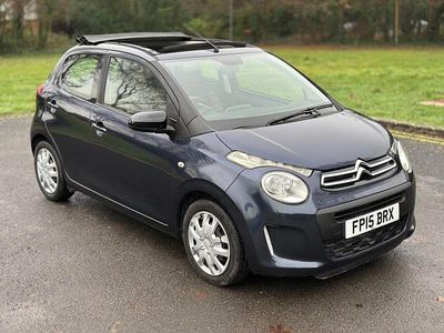 Used Citroën C1 Feel 82 HP (60 kW) 2015 Blue Hatchback