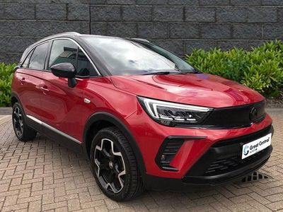 Used Vauxhall Crossland Ultimate 110 HP (80 kW) 2022 Red SUV