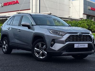 Silver Used 2019 Toyota RAV4 Hybrid SUV | £21,995 (Fair price)