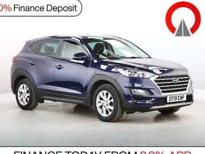 Used Hyundai Tucson SE 177 HP (130 kW) 2019 Blue SUV