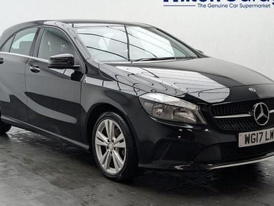 Used Mercedes A160 102 HP (75 kW) 2017 Black Hatchback
