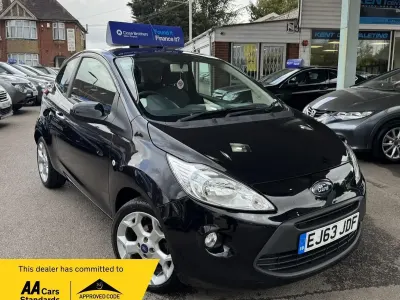 Używany Ford Ka Titanium 69 KM (50 kW) 2013 Czarny Hatchback