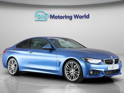 Used BMW 430 M Sport 258 HP (189 kW) 2019 Blue Coupe