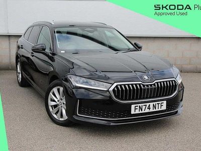 Used Skoda Superb SE Technology 110 HP (80 kW) 2024 Midnight black metallic Estate