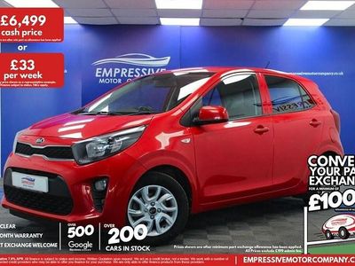 Used Kia Picanto 66 HP (48 kW) 2018 Red Hatchback