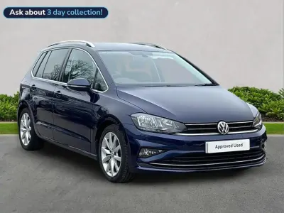 Used VW Golf Sportsvan GT 150 HP (110 kW) 2018 Blue MPV
