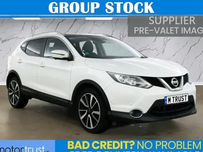 Used Nissan Qashqai S 115 HP (84 kW) 2015 White SUV