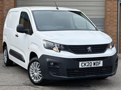 White Used 2020 Peugeot Partner MPV | £10,250 (Fair price)