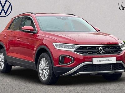 Red Used 2024 VW T-Roc Life SUV | £23,873 (Fair price)
