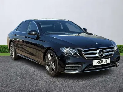 Used Mercedes E220 AMG line 2018 Black
