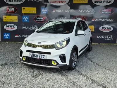 Used Kia Picanto X-Line 84 HP (61 kW) 2019 White Hatchback