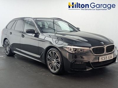 Black Used 2019 BMW 520 M Sport Estate | £16,950 (Fair price)