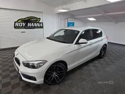 Used BMW 118 Sport Line 2017 White Hatchback