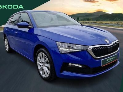 Used Skoda Scala SE L 108 HP (79 kW) 2023 Blue Hatchback
