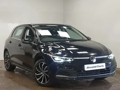 Used VW Golf VII Style 150 HP (110 kW) 2020 Black Hatchback