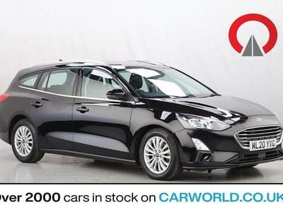 Black Used 2020 Ford Focus Titanium Estate | £9,400 (Super price)