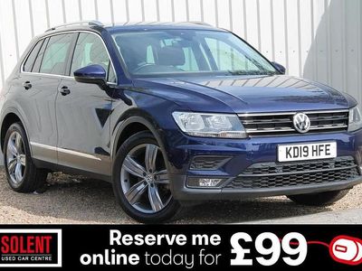 Used VW Tiguan Match 150 HP (110 kW) 2019 Blue SUV