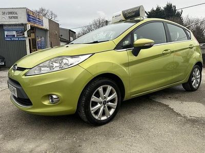 Used Ford Fiesta Zetec 2011 Green Hatchback