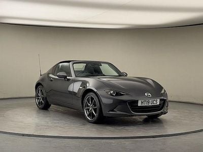 Used Mazda MX5 Inclusive 184 HP (135 kW) 2018 46g machine gray metallic Cabriolet