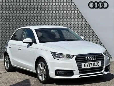 Used Audi A1 Sport 116 HP (85 kW) 2017 White Hatchback