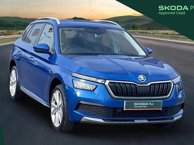 Used Skoda Kamiq SE L Executive 108 HP (79 kW) 2022 Blue SUV