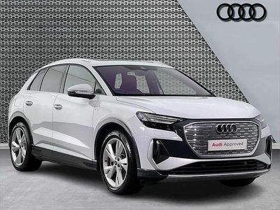 Used Audi Q4 e-tron S-Line 206 kW (281 HP) 2024 White SUV