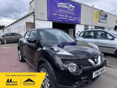 Used Nissan Juke Tekna 117 HP (86 kW) 2017 Black SUV