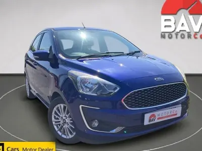 Used Ford Ka Plus Zetec 85 HP (62 kW) 2019 Blue Hatchback