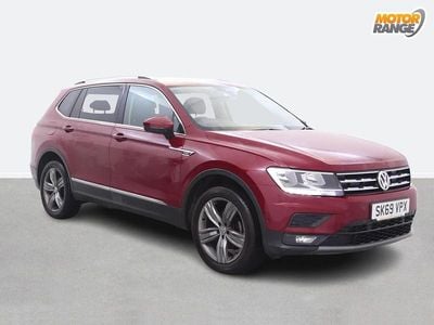 Used VW Tiguan Allspace Match 150 HP (110 kW) 2019 Red SUV