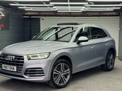 Used Audi Q5 S-Line 190 HP (139 kW) 2017 Silver SUV