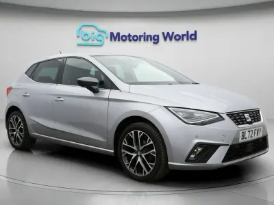 Used Seat Ibiza XCELLENCE Lux 95 HP (69 kW) 2022 Silver Hatchback