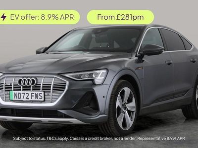 Used 2022 Audi e-tron Sportback S-Line SUV | £20,095 (Good price)