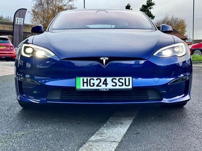 Blue Used 2024 Tesla Model S Plaid Hatchback | £89,988