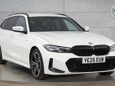 White Used 2025 BMW 320 M Sport Estate | £33,500 (Fair price)