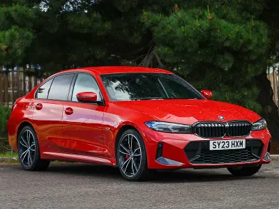 Used BMW 330e M Sport 292 HP (214 kW) 2023 Red Sedan