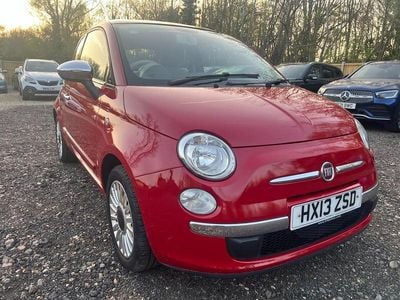 Used Fiat 500 Lounge 69 HP (50 kW) 2013 Red Hatchback
