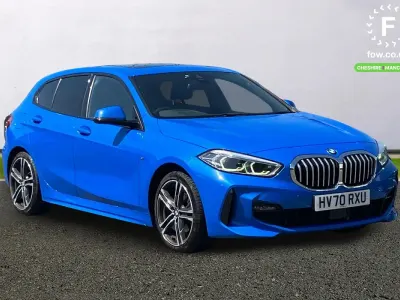 Used BMW 118 M Sport 140 HP (102 kW) 2020 Blue Hatchback
