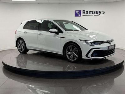 Used VW Golf VII R-line 150 HP (110 kW) 2021 White Hatchback