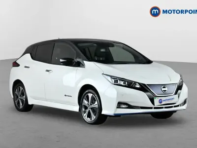Used Nissan Leaf 160 kW (218 HP) 2019 White Hatchback