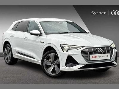 White Used 2020 Audi e-tron S-Line SUV | £22,000 (Fair price)