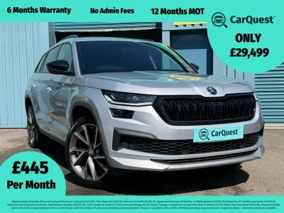 Używany Skoda Kodiaq SportLine 2023 Srebrny SUV