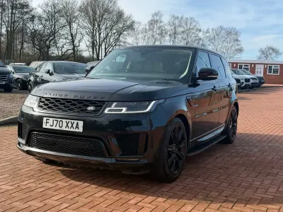 Used Land Rover Range Rover Sport HSE 300 HP (220 kW) 2021 Black SUV