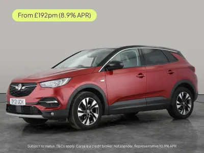 Used Vauxhall Grandland X SRi 130 HP (95 kW) 2021 Red SUV